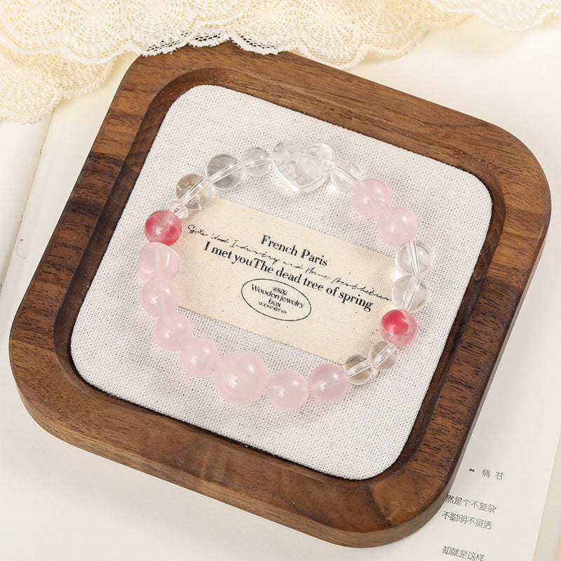 love Diary Detail 2 - LuckyHertz Crystal Bracelet