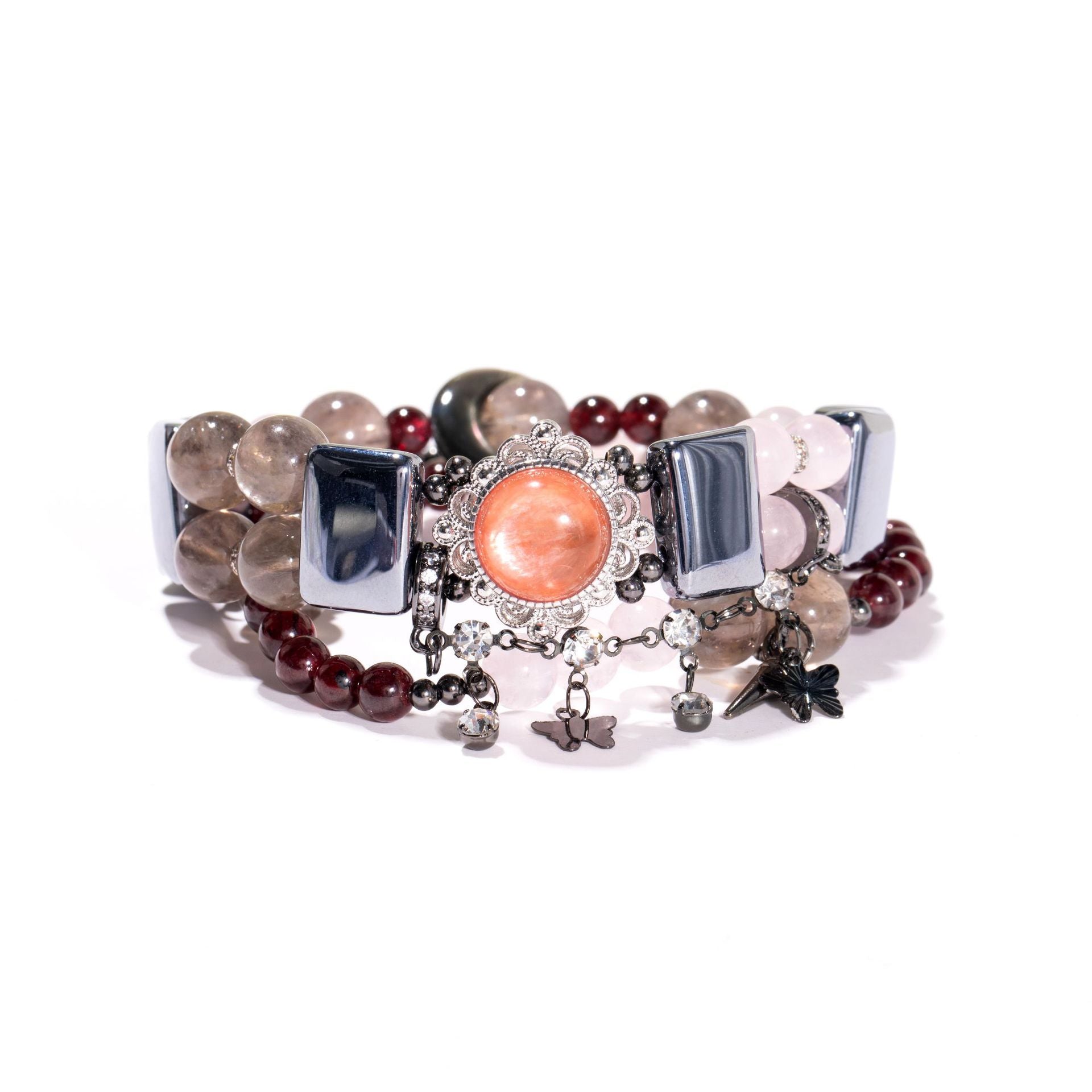 Sailor Moon - Dark Lady Detail 3 - LuckyHertz Crystal Bracelet