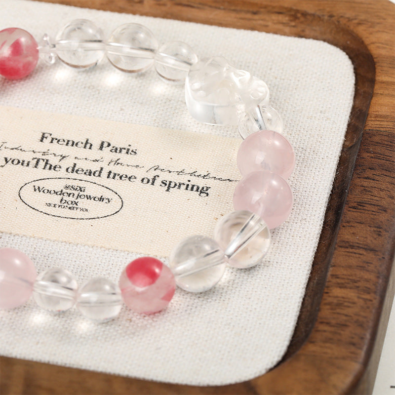 love Diary Detail 3 - LuckyHertz Crystal Bracelet