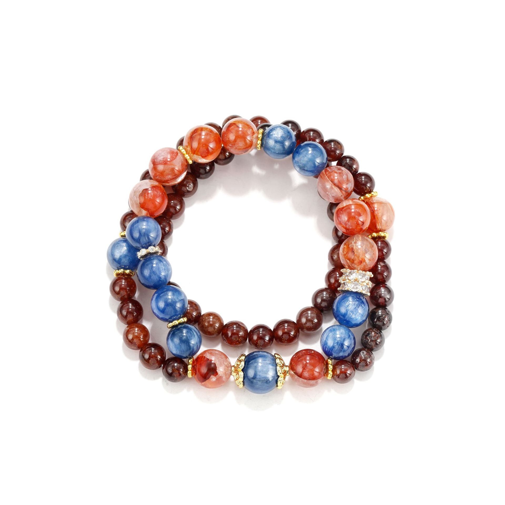 Dream About Dunhuang Detail 2 - LuckyHertz Crystal Bracelet
