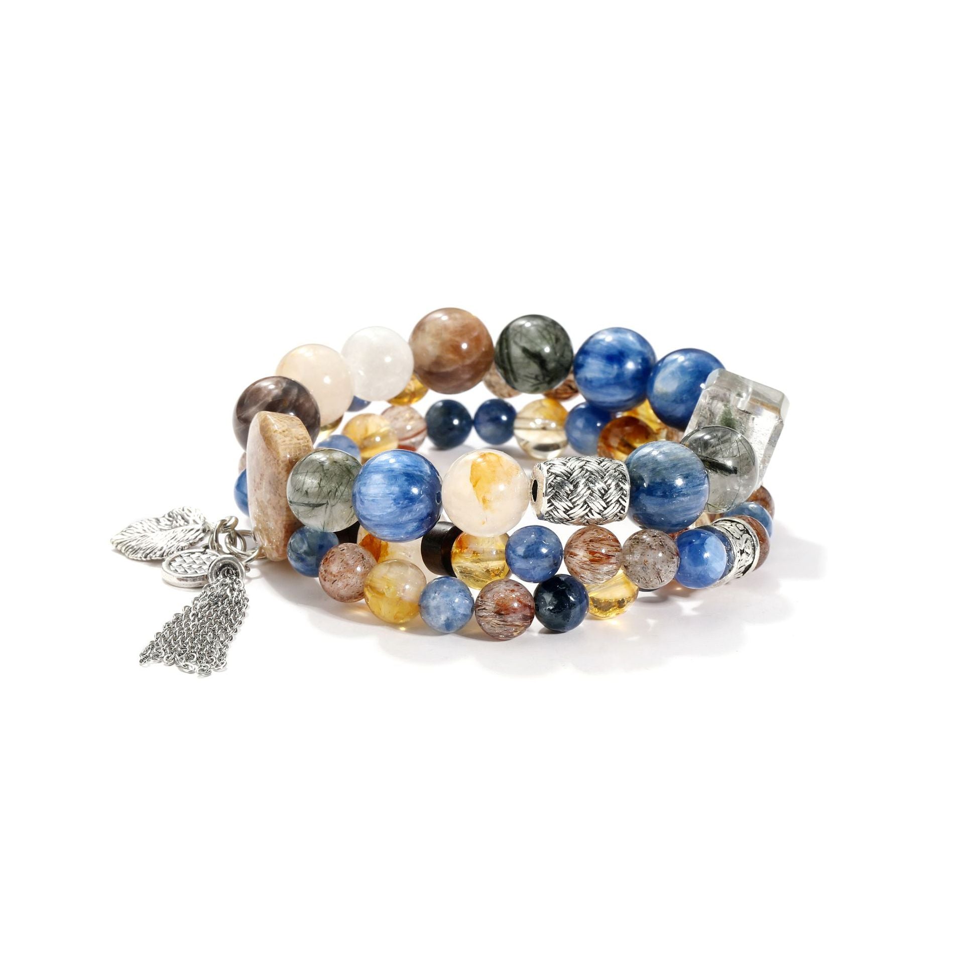 Famous Painting Series- Van Gogh's 《Root》 Detail 5 - LuckyHertz Crystal Bracelet