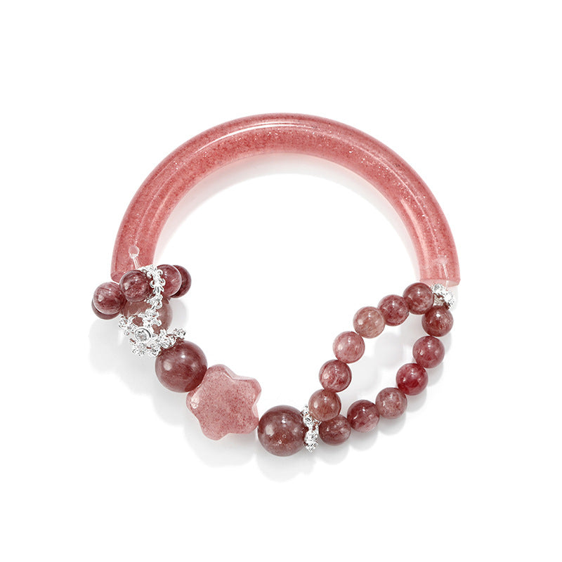 Heartwarming Moment Detail 5 - LuckyHertz Crystal Bracelet